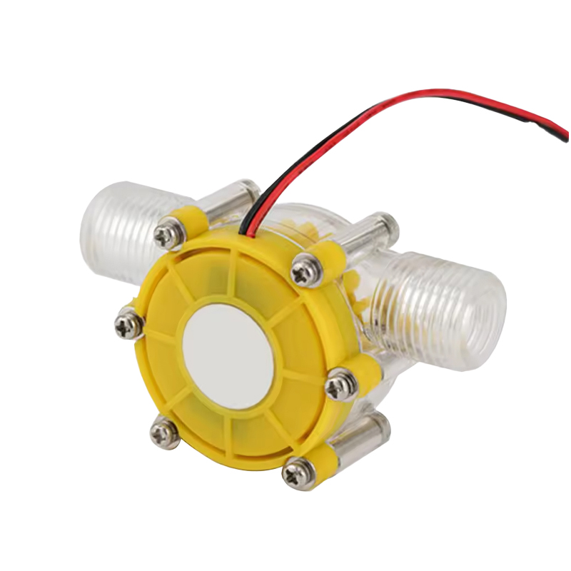 F50 Micro Hydro Generator 12V Water Flow Turbine Hydroelectric Power Yellow-image-16