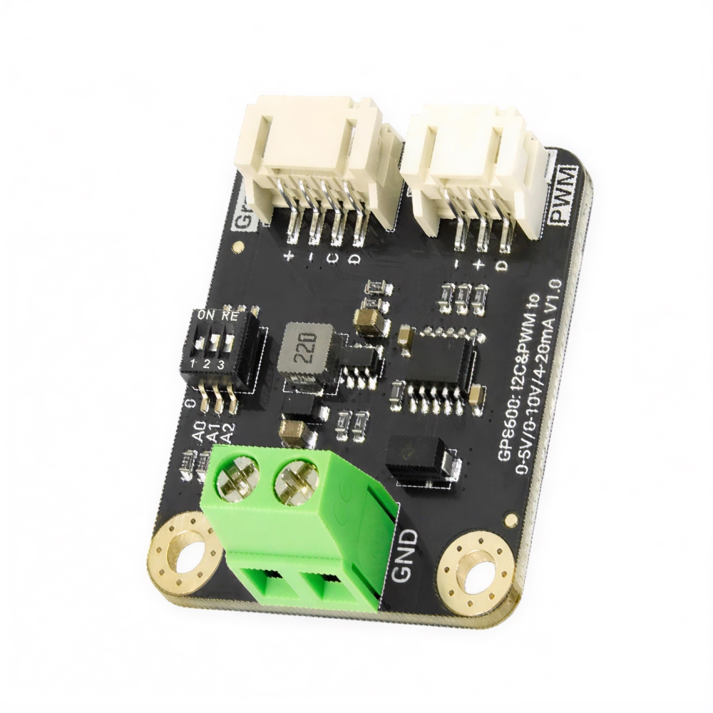 DFRobot Gravity: GP8600 1-Channel I2C and PWM to 0-5V / 0-10V / 4-20mA DAC Module (16-bit)-picture-17