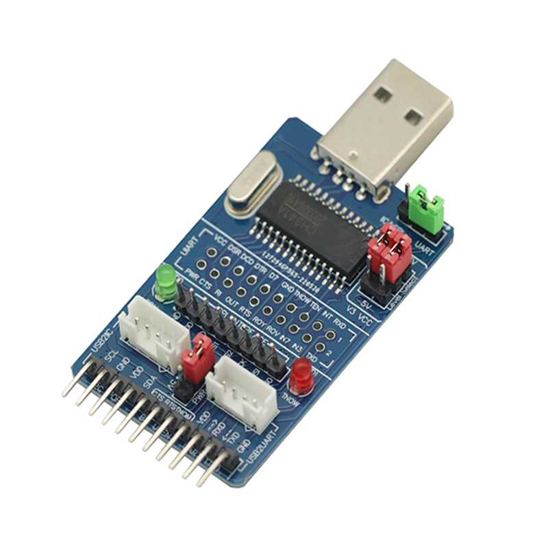 CH341A USB to SPI I2C IIC UART TTL ISP Serial Adapter Module-image-13