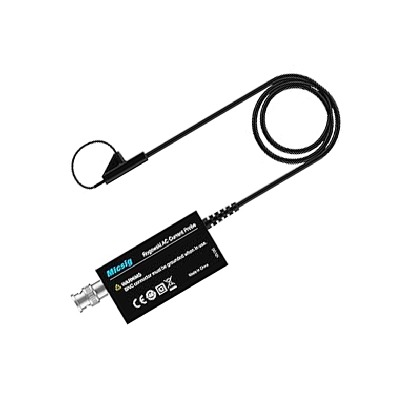 MICSIG RCP60XS Rogowski AC Current Probe, 60A Peak, 85Hz–30MHz Bandwidth, 100mV/A (10X), BNC-image-10