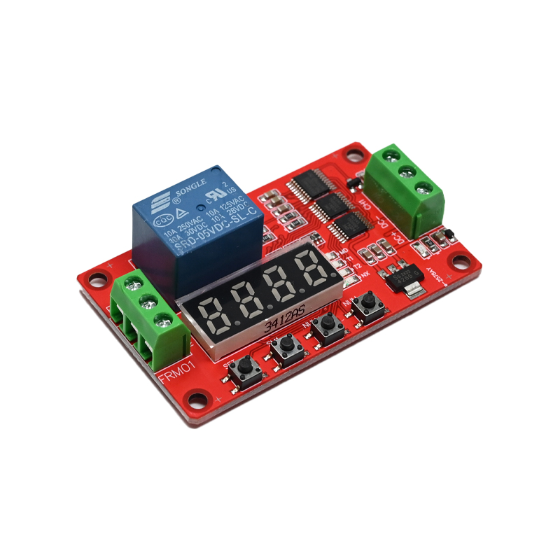 FRM01 DC5V 1 Channel Multifunction Relay Module Loop Delay Timer Switch Self-Locking Timing Module Fast Delivery-image-25