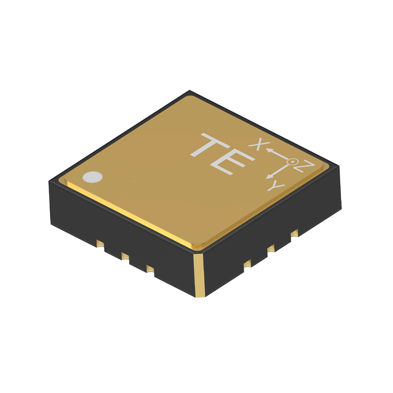 TE CONNECTIVITY 830M1-0500, Piezoelectric Accelerometer Sensor, ±500 g, 2.5 mV/g, 3 Axes, 3.3 V to 5.5 V, LCC-12, 830M1 Series-image-38