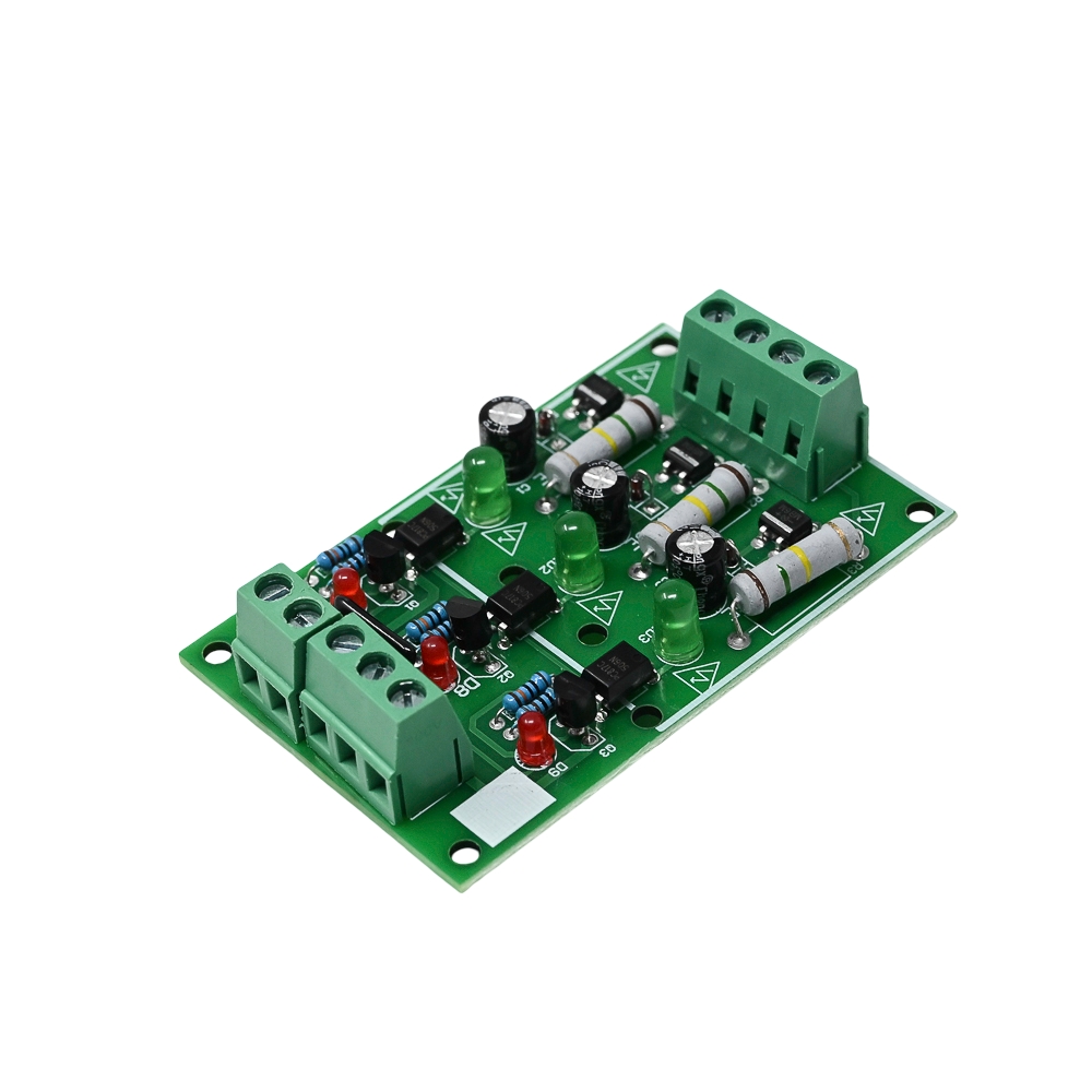 3 Channels AC 220V Optocoupler Isolation Test Board Module For PLC-picture-12