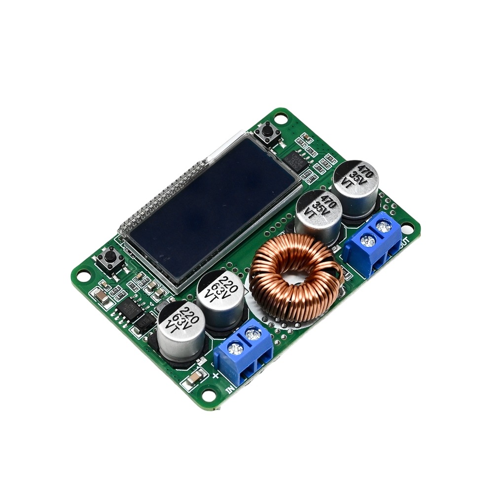 7A DC 60V Adjustable Step-Down Regulator, NC Power Supply Module, Current Voltage Meter, LCD Display（Without Case)-image-18