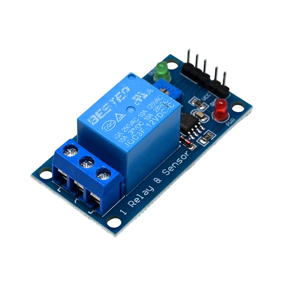 BESTEP 12V 10A 1-Way Tracing Sensor Relay Module-image-21