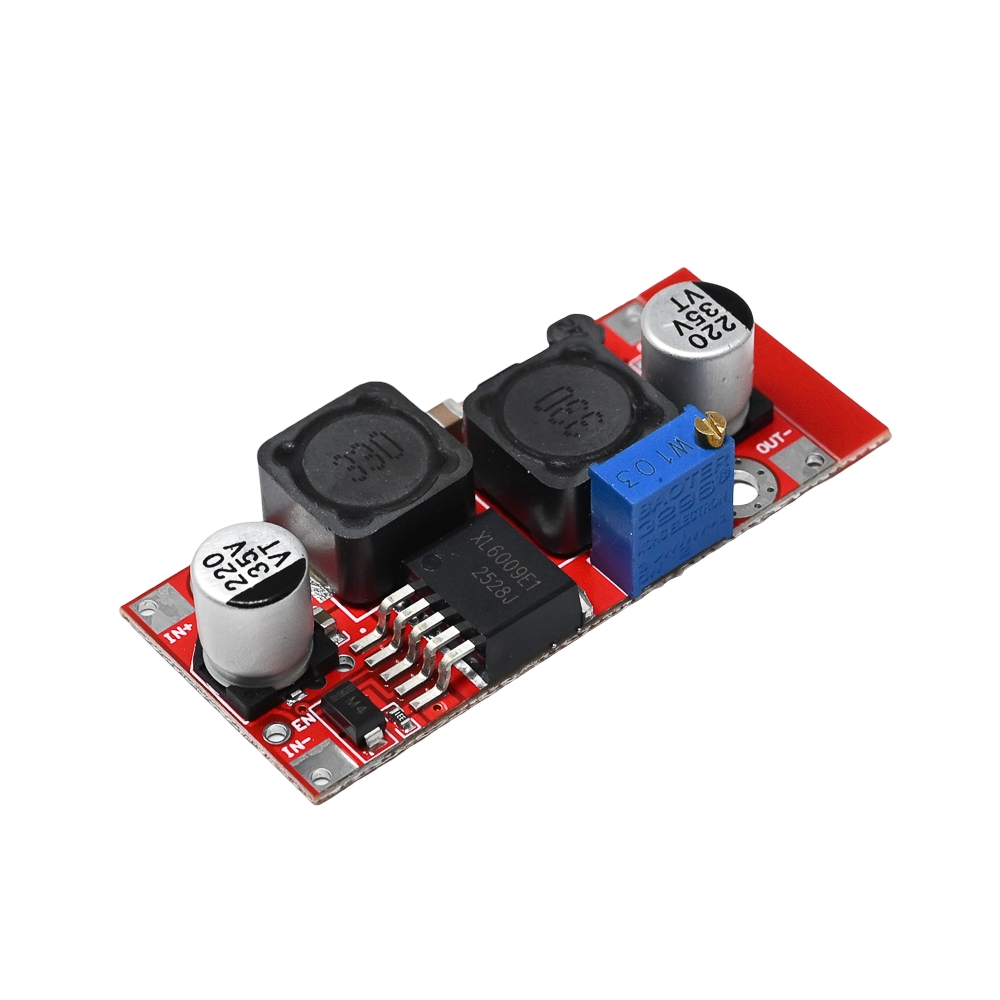 XL6009 20W DC-DC Auto Boost Buck Adjustable Step Down Converter Module-image-4