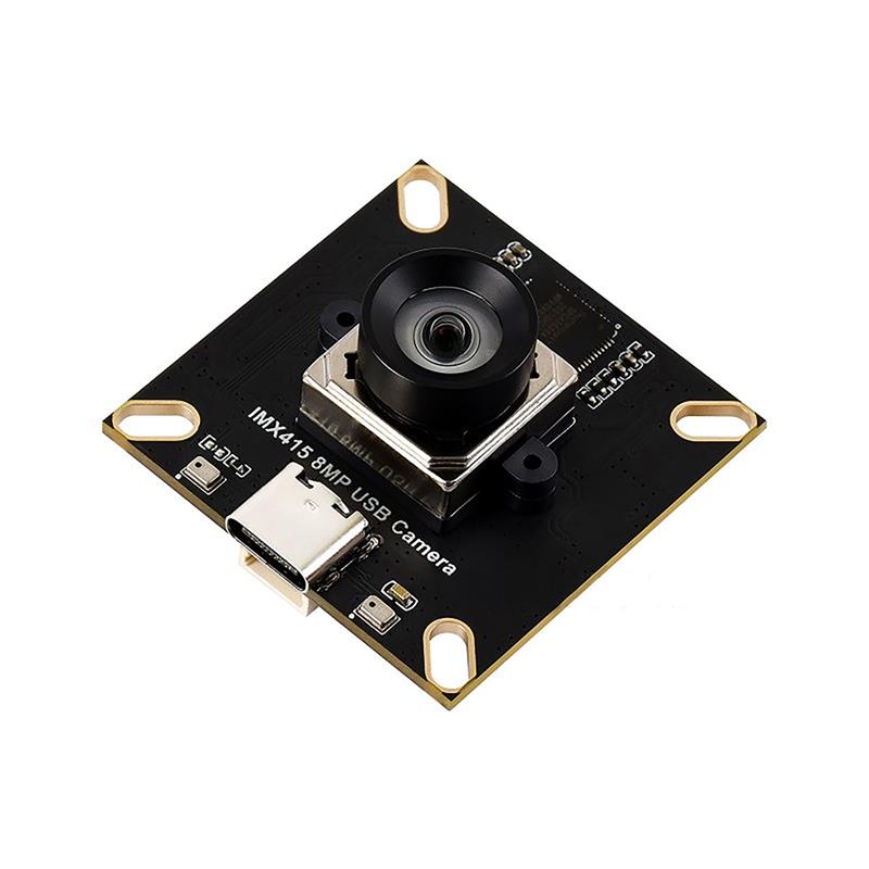 Waveshare IMX415 8MP High-resolution USB Camera Module with IMX415 Sensor Chip, USB2.0 Port, Onboard Dual Microphones, Distortion-free-image-19