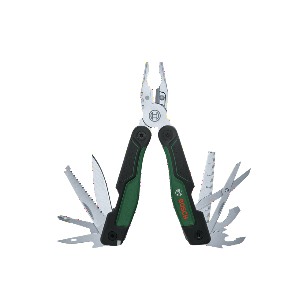 BOSCH 16-in-1 Multi-Tool for Versatile Home and DIY Use, Compact and Durable Design with a safety Pouch-picture-19