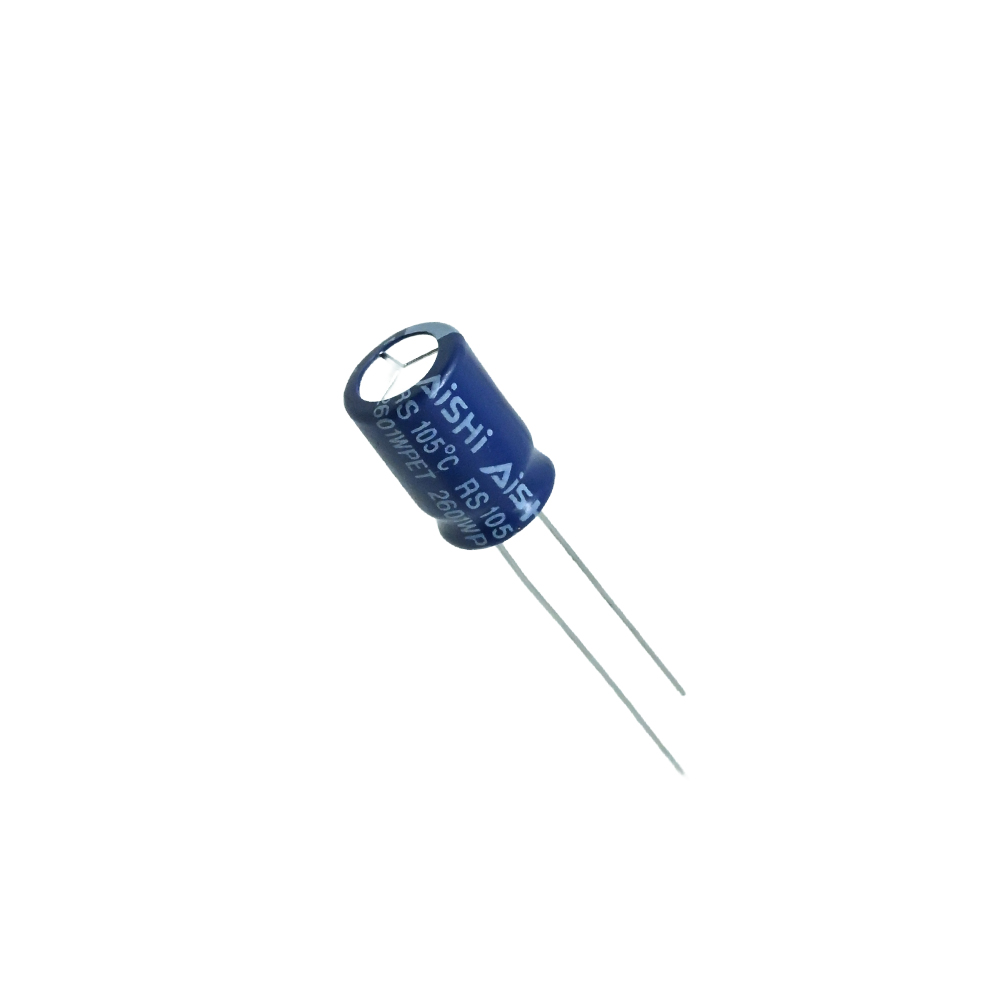 ERS1EM331F12OT-AISHI -330uF 25V ±20% Plugin,D8xL12mm Aluminum Electrolytic Capacitors - Leaded ROHS-picture-34