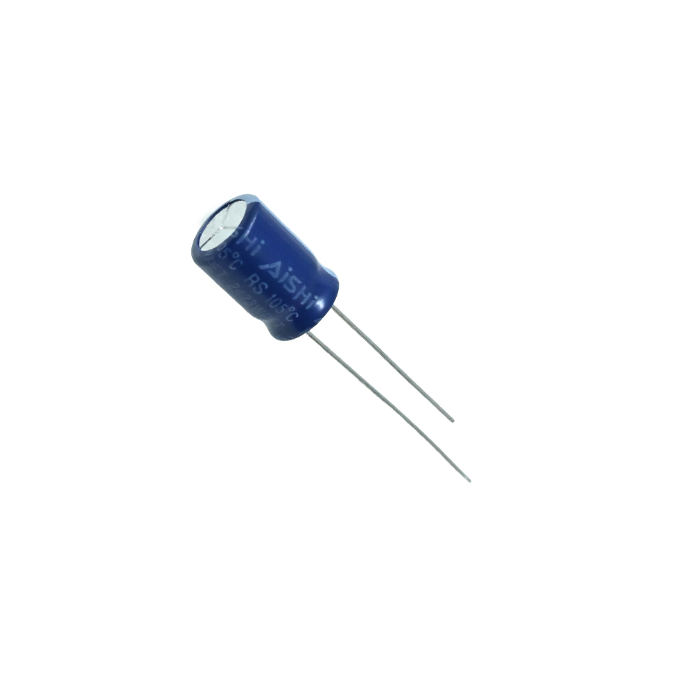 ERS1KM220F12OT-AISHI -22uF 100V ±20% Plugin,D8xL12mm Aluminum Electrolytic Capacitors - Leaded ROHS-picture-37