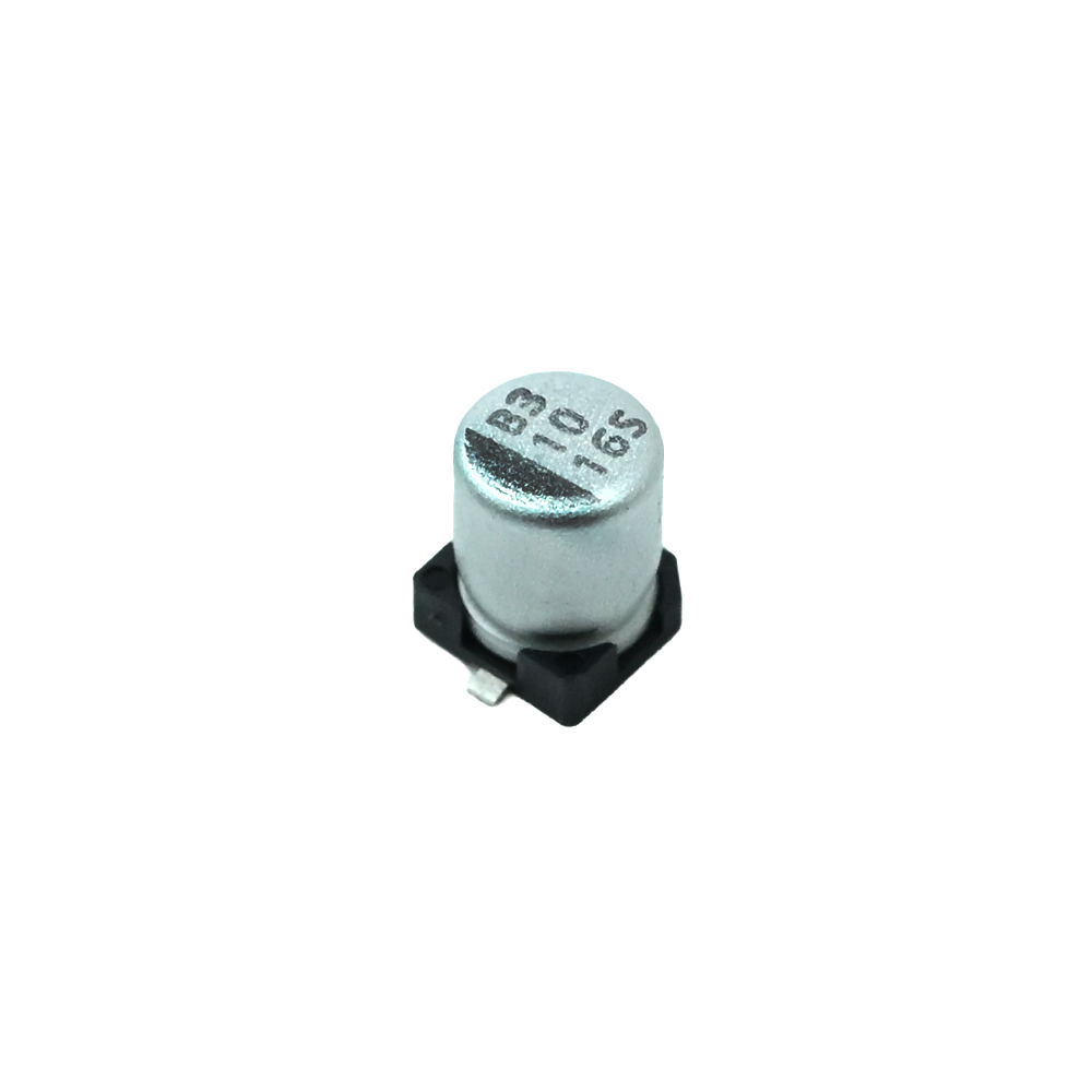 VES100M1CTR-0405-Lelon-10uF 16V ±20% SMD,D4xL5.3mm Aluminum Electrolytic Capacitors - SMD ROHS-image-49