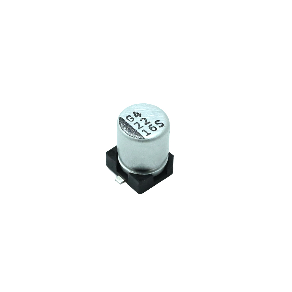 VES220M1CTR-0405-Lelon-22uF 16V ±20% SMD,D4xL5.3mm Aluminum Electrolytic Capacitors - SMD ROHS-picture-10