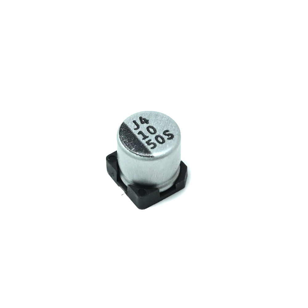 VES100M1HTR-0505-Lelon-10uF 50V ±20% SMD,D5xL5.3mm Aluminum Electrolytic Capacitors - SMD ROHS-picture-40