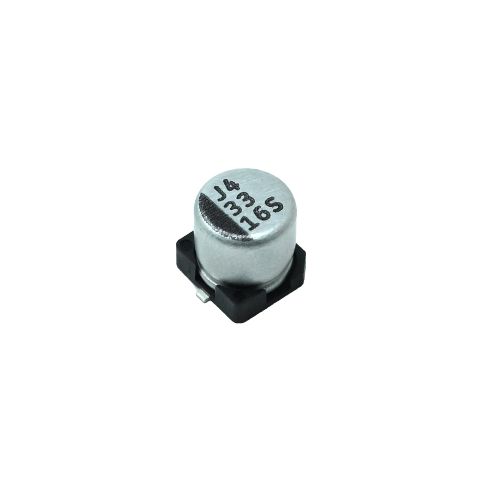 VES330M1CTR-0505-Lelon-33uF 16V ±20% SMD,D5xL5.3mm Aluminum Electrolytic Capacitors - SMD ROHS-image-45