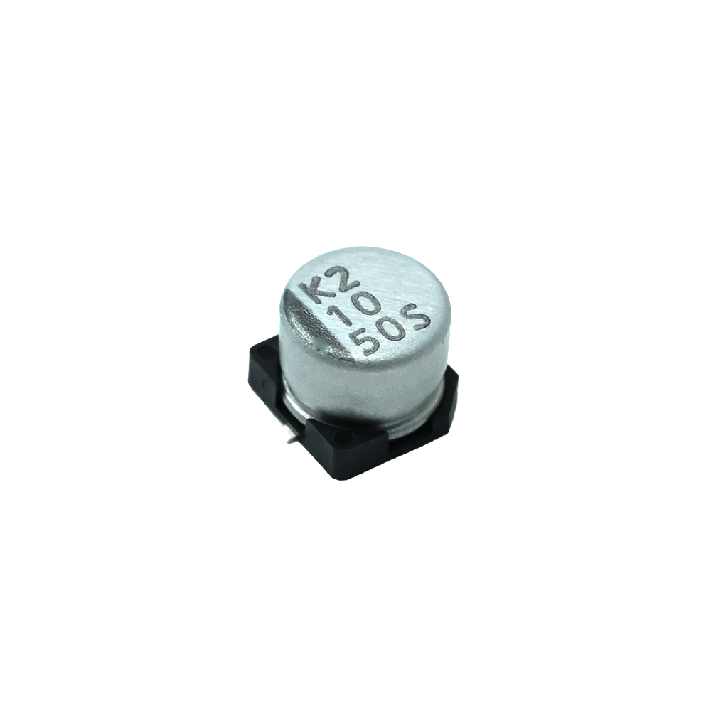 VES100M1HTR-0605-Lelon-10uF 50V ±20% SMD,D6.3xL5.3mm Aluminum Electrolytic Capacitors - SMD ROHS-image-46