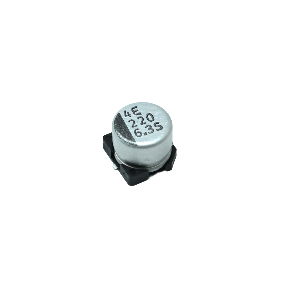 VES221M0JTR-0605-Lelon-220uF 6.3V ±20% SMD,D6.3xL5.3mm Aluminum Electrolytic Capacitors - SMD ROHS-picture-38