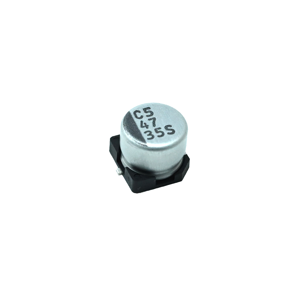 VES470M1VTR-0605-Lelon-47uF 35V ±20% SMD,D6.3xL5.3mm Aluminum Electrolytic Capacitors - SMD ROHS-picture-35
