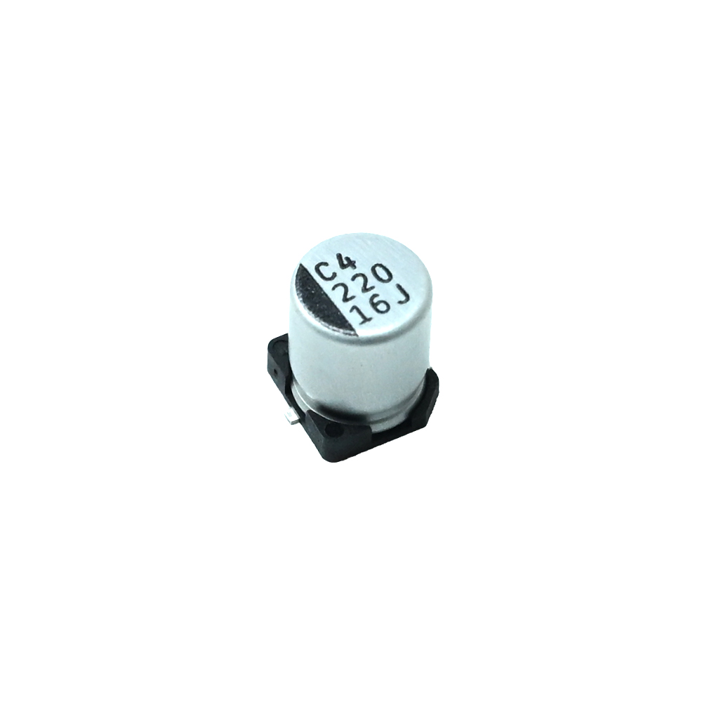 VEJ221M1CTR-0607-Lelon-220uF 16V ±20% SMD,D6.3xL7.7mm Aluminum Electrolytic Capacitors - SMD ROHS-picture-33