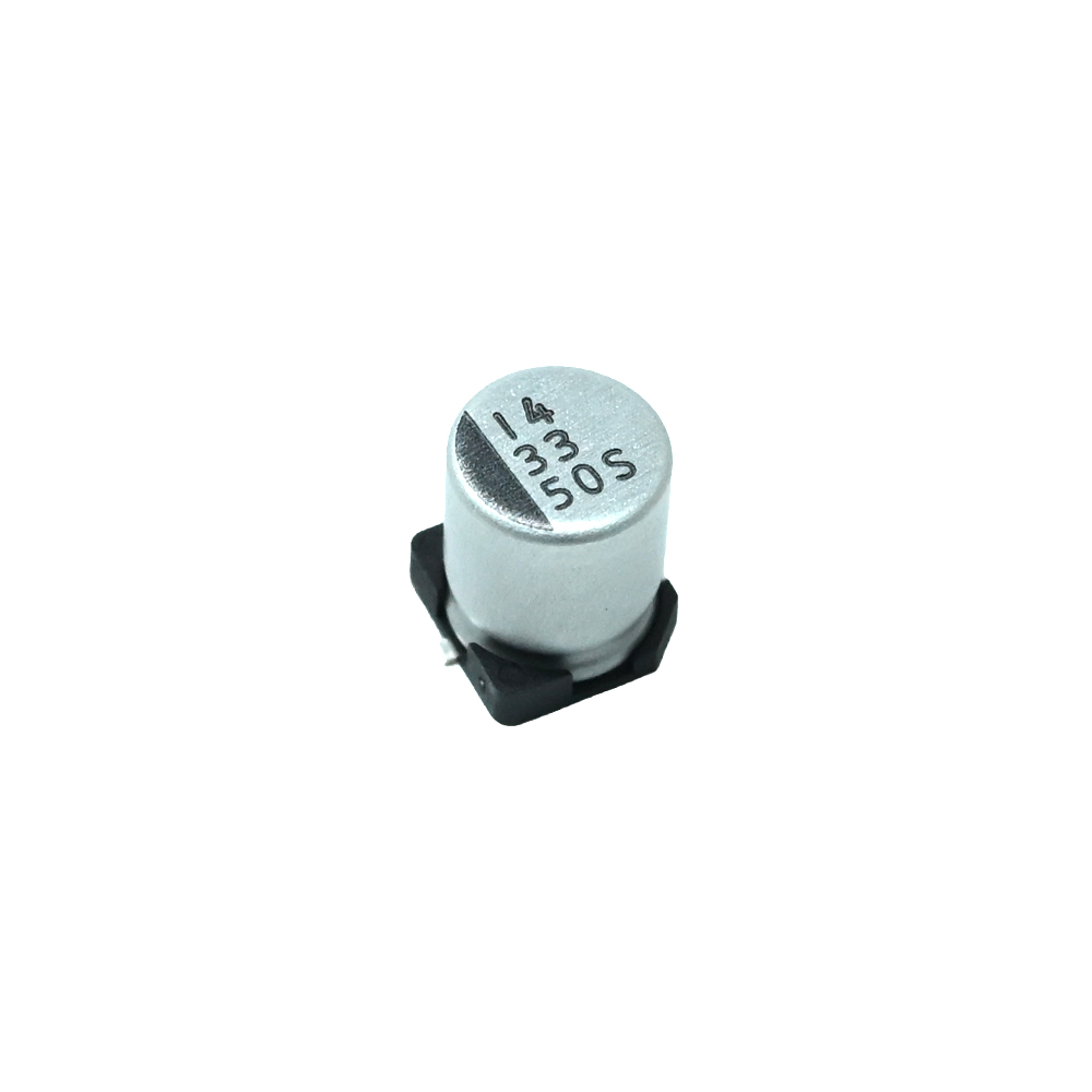 VES330M1HTR-0607-Lelon-33uF 50V ±20% SMD,D6.3xL7.7mm Aluminum Electrolytic Capacitors - SMD ROHS-picture-29