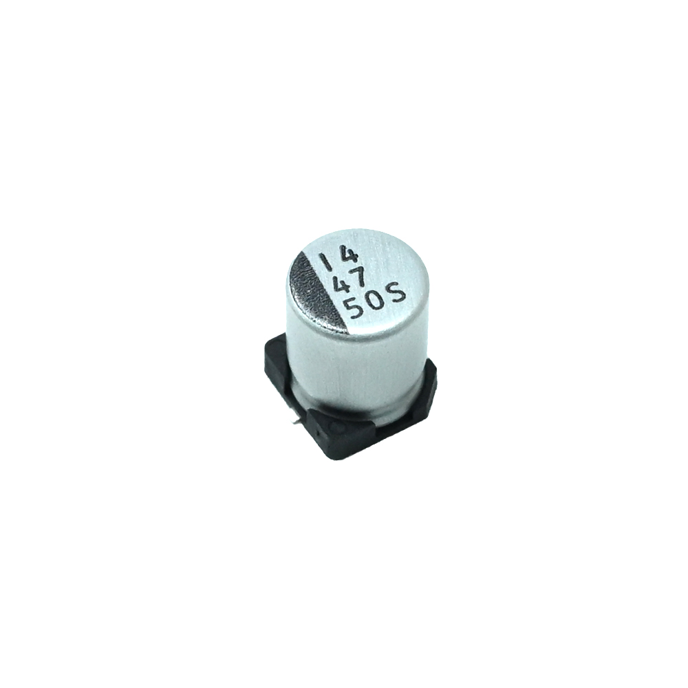 VES470M1HTR-0607-Lelon-47uF 50V ±20% SMD,D6.3xL7.7mm Aluminum Electrolytic Capacitors - SMD ROHS-image-19