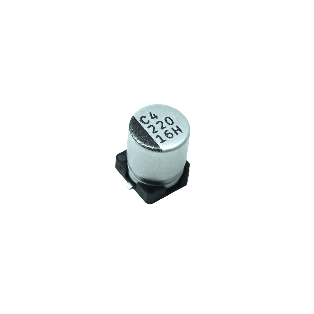 VZH221M1CTR-0607-Lelon-220uF 16V ±20% SMD,D6.3xL7.7mm Aluminum Electrolytic Capacitors - SMD ROHS-picture-31