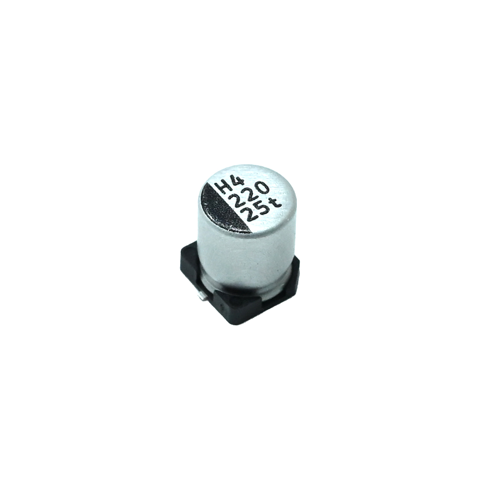 VZT221M1ETR-0607-Lelon-220uF 25V ±20% SMD,D6.3xL7.7mm Aluminum Electrolytic Capacitors - SMD ROHS-picture-39