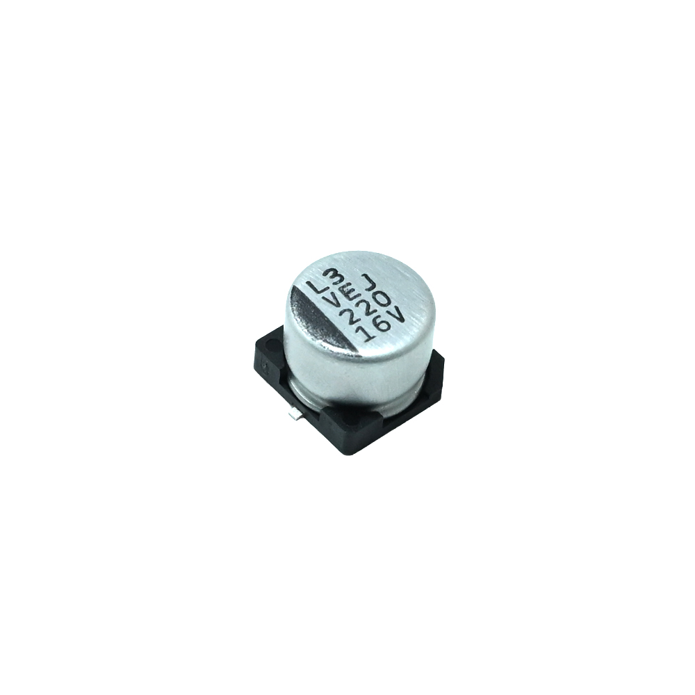 VEJ221M1CTR-0806-Lelon-220uF 16V ±20% SMD,D8xL6.5mm Aluminum Electrolytic Capacitors - SMD ROHS-picture-20