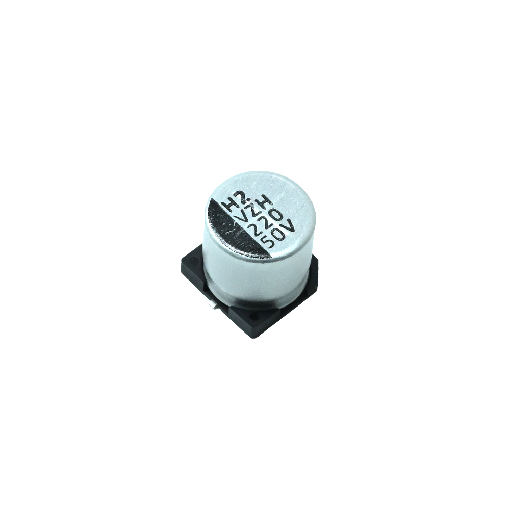 VZH221M1HTR-1010-Lelon-220uF 50V ±20% SMD,D10xL10mm Aluminum Electrolytic Capacitors - SMD ROHS-picture-32