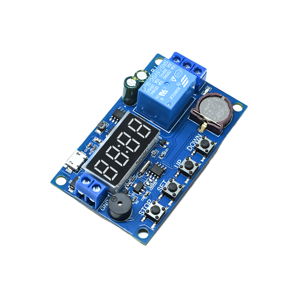 Multifunction RTC Real Time Clock Timer Relay Module Clock Controller 24H 5 Mode with LED Display-picture-15