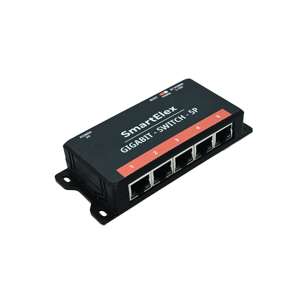 SmartElex Industrial 5P Gigabit Ethernet Switch Full-Duplex 10/100/1000M-image-47