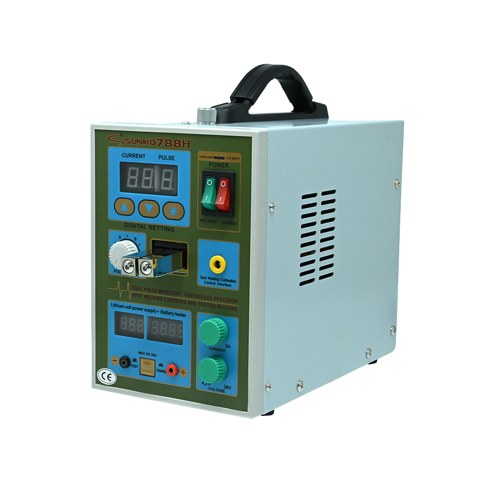 SUNKKO 788H Battery Spot Welder Transformer Inversion Pulse Welding Machine-image-10