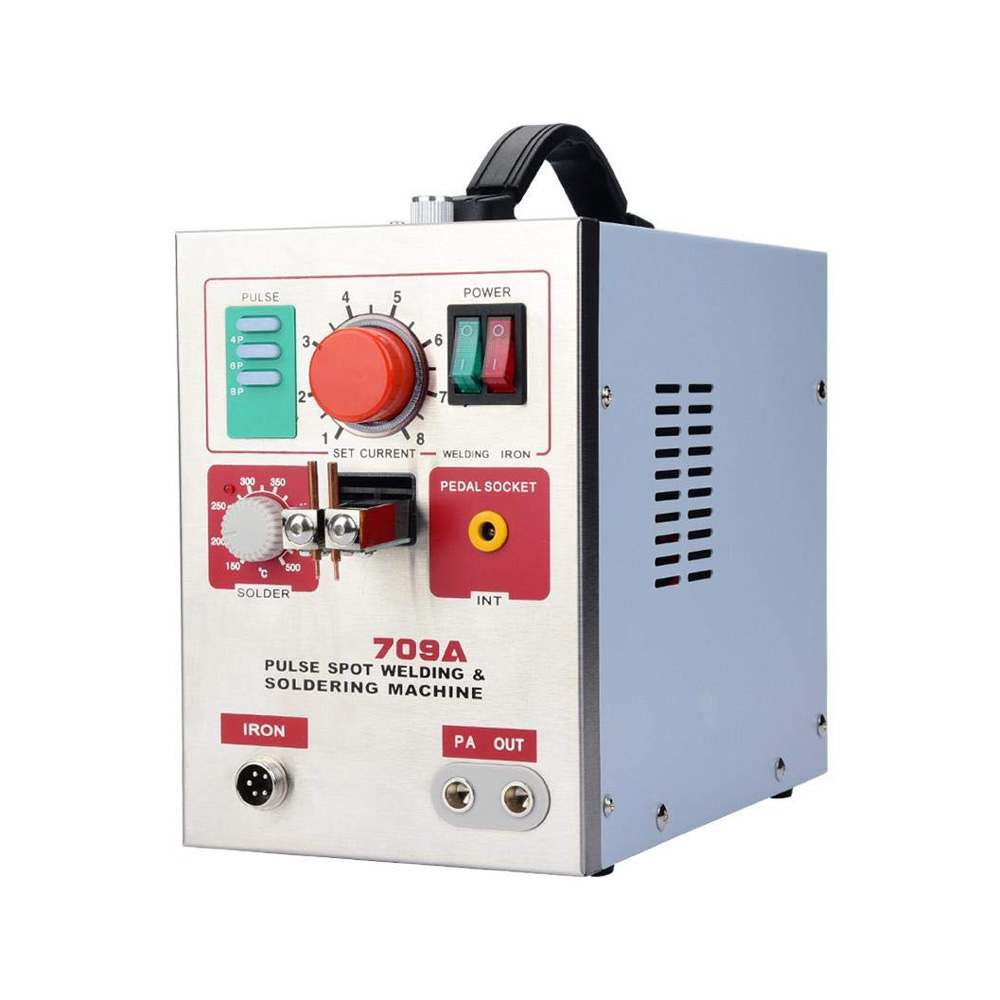 SUNKKO 709A Battery Spot Welder Transformer Inversion Pulse Welding Machine-image-2